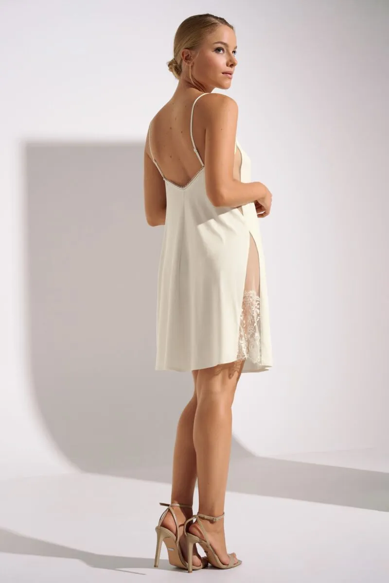 023410 DAYDREAM Nightdress with straps - Cream
