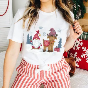 2022 Cute Christmas Women's T-Shirts