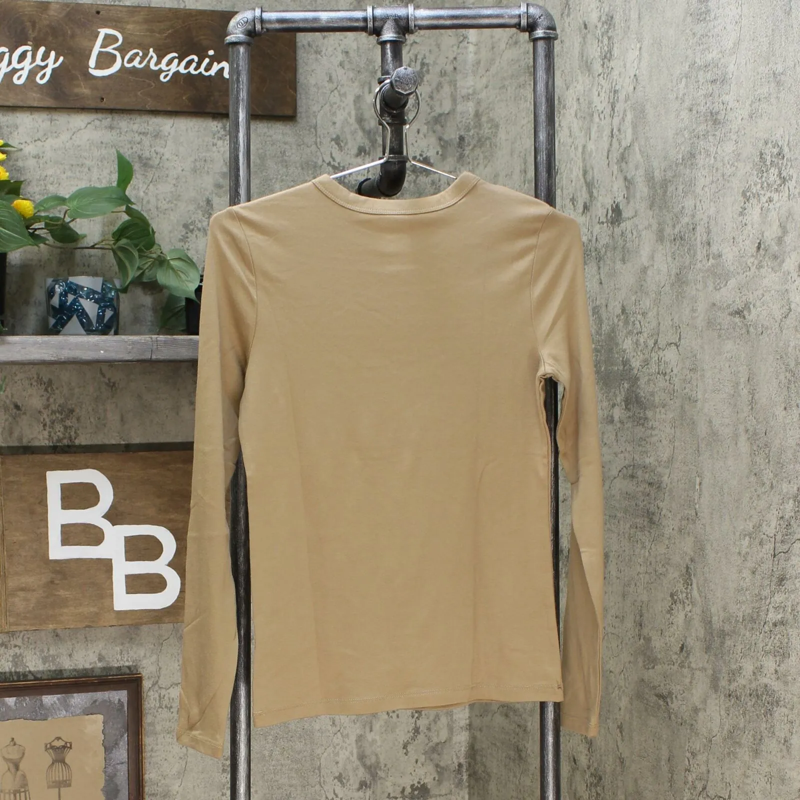 A New Day Women's Fitted Long Sleeve Crew Neck T-Shirt