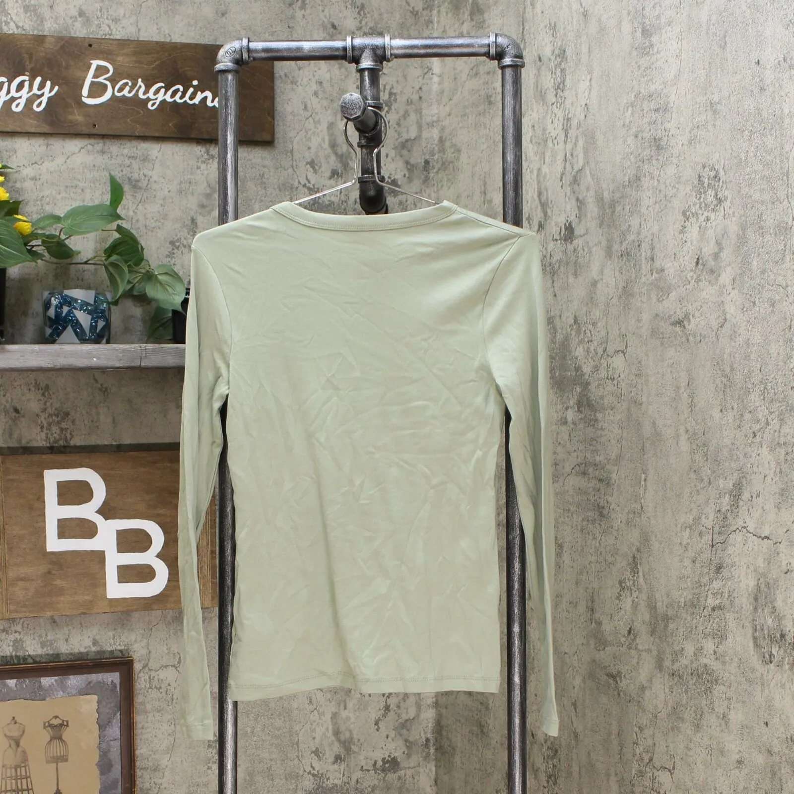 A New Day Women's Fitted Long Sleeve Crew Neck T-Shirt