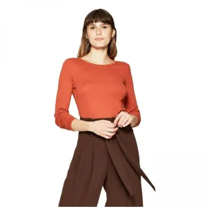 A New Day Women's Fitted Long Sleeve Crew Neck T-Shirt