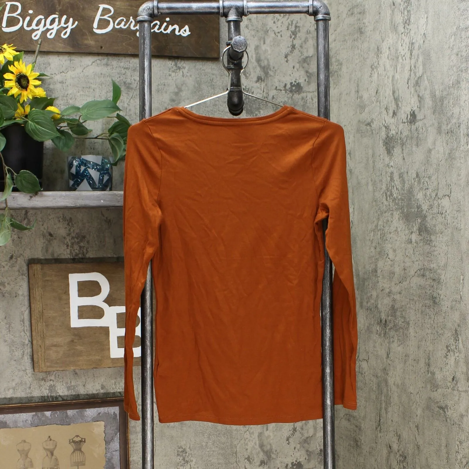 A New Day Women's Fitted Long Sleeve Crew T-Shirt