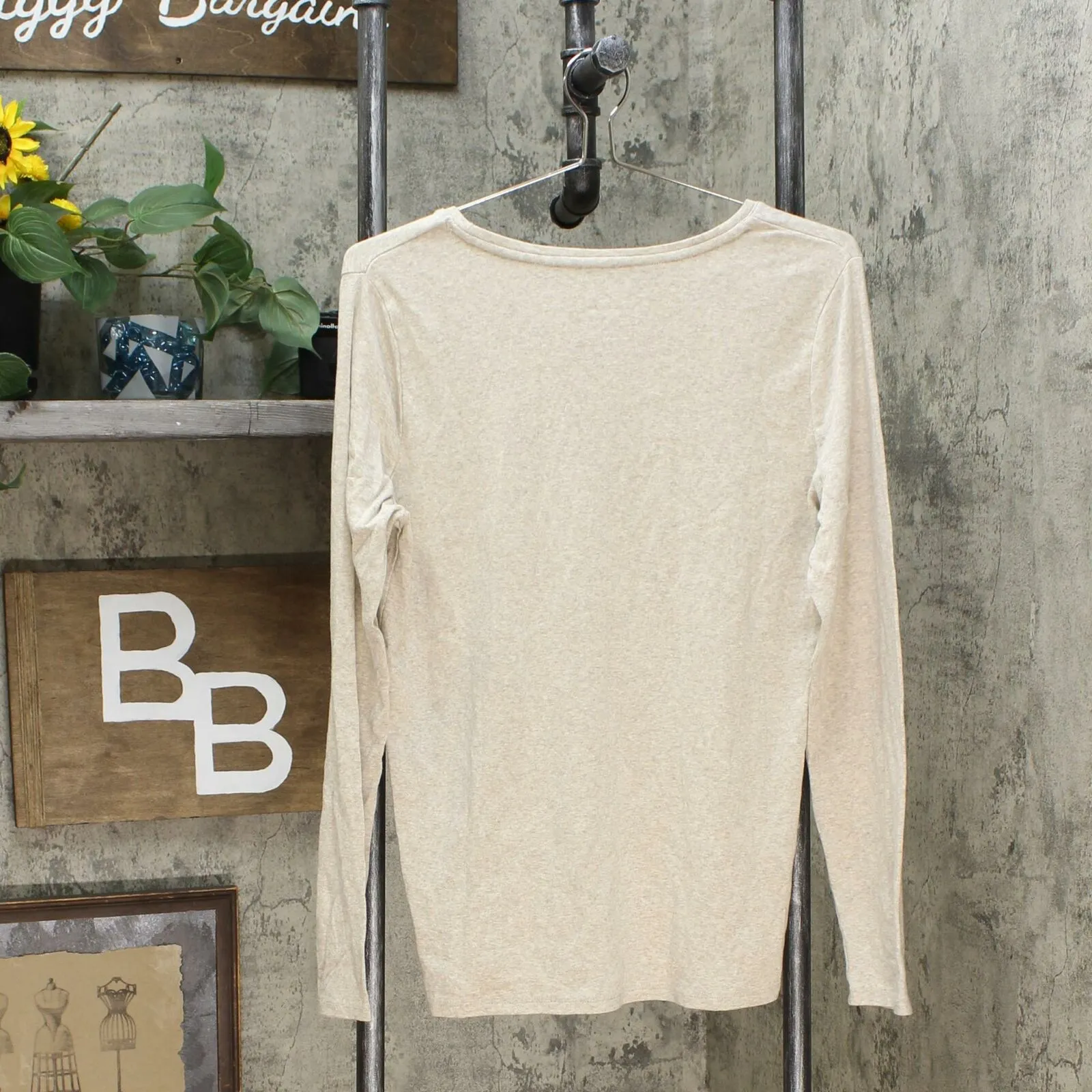A New Day Women's Fitted Long Sleeve Crew T-Shirt