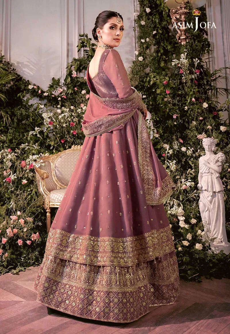 AJAM-11 | The Ayeza Edit by Asim Jofa Makhmal Royal Velvet Winter Collection 2022 | Unstitched Embroidered Velvet Suits
