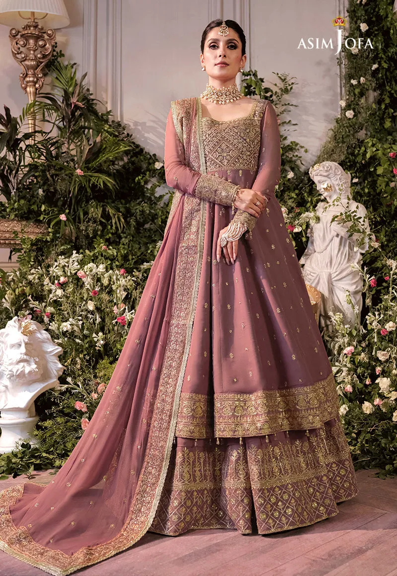 AJAM-11 | The Ayeza Edit by Asim Jofa Makhmal Royal Velvet Winter Collection 2022 | Unstitched Embroidered Velvet Suits