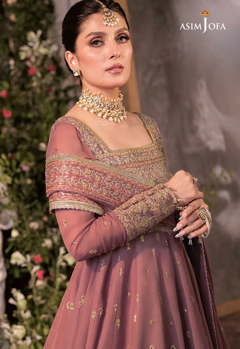 AJAM-11 | The Ayeza Edit by Asim Jofa Makhmal Royal Velvet Winter Collection 2022 | Unstitched Embroidered Velvet Suits