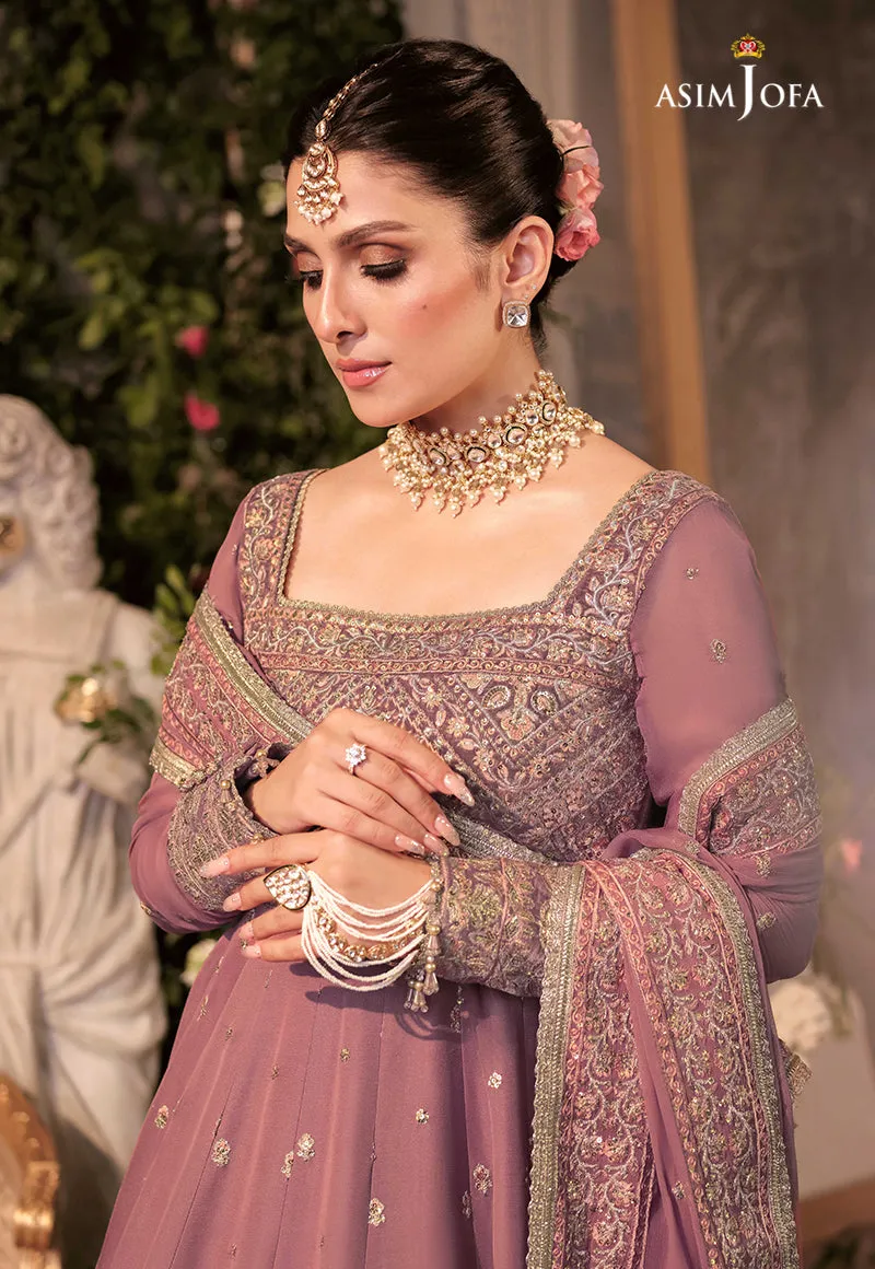 AJAM-11 | The Ayeza Edit by Asim Jofa Makhmal Royal Velvet Winter Collection 2022 | Unstitched Embroidered Velvet Suits