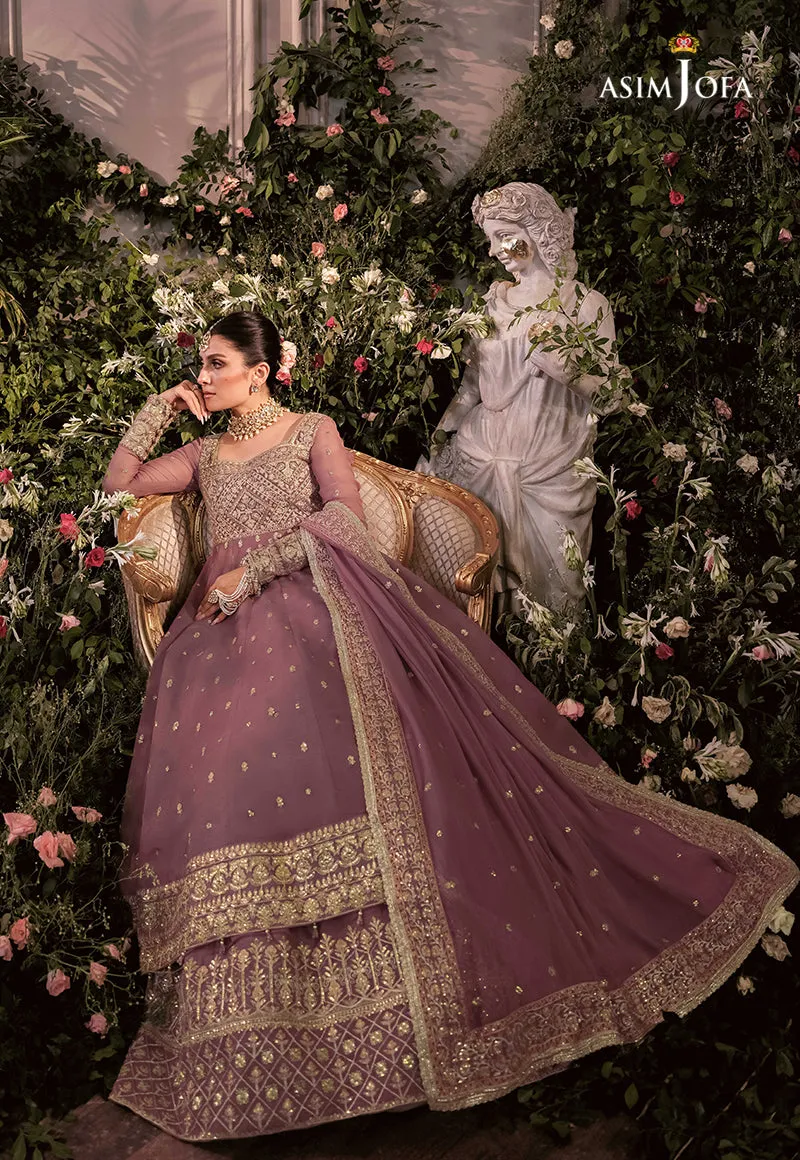 AJAM-11 | The Ayeza Edit by Asim Jofa Makhmal Royal Velvet Winter Collection 2022 | Unstitched Embroidered Velvet Suits