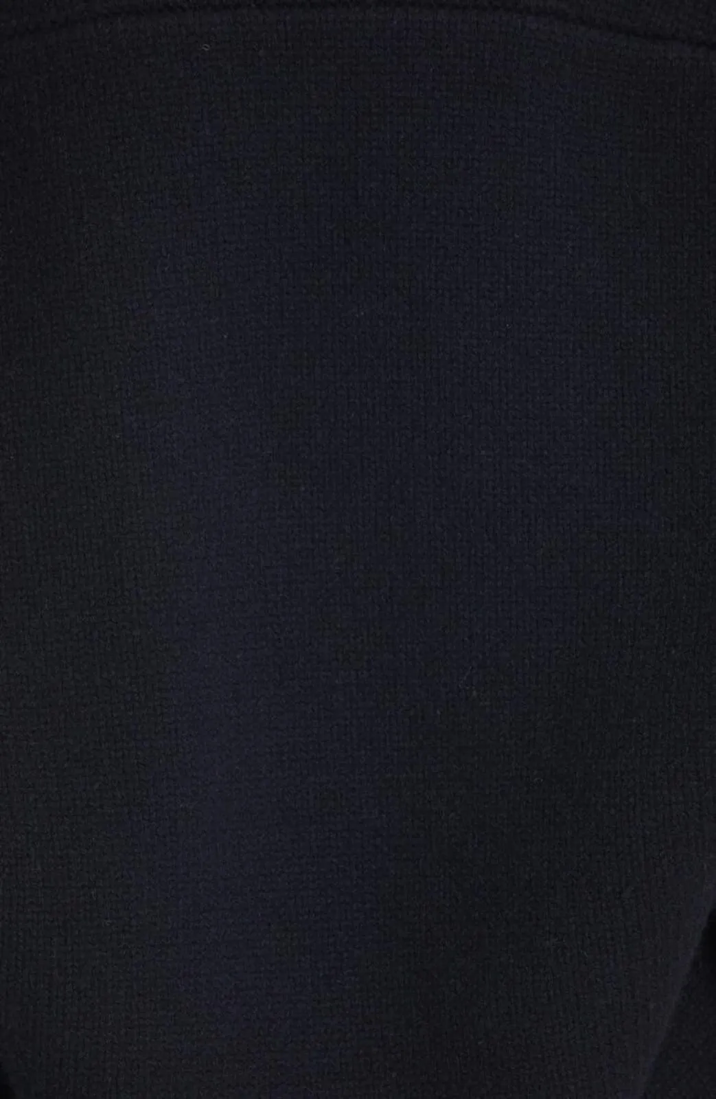 Alexander Wang Womens Rib Merino Wool Blend Mock Neck Sweater Black L
