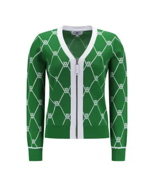 ANEW Golf:  Women Monogram Logo Entrasia Cardigan