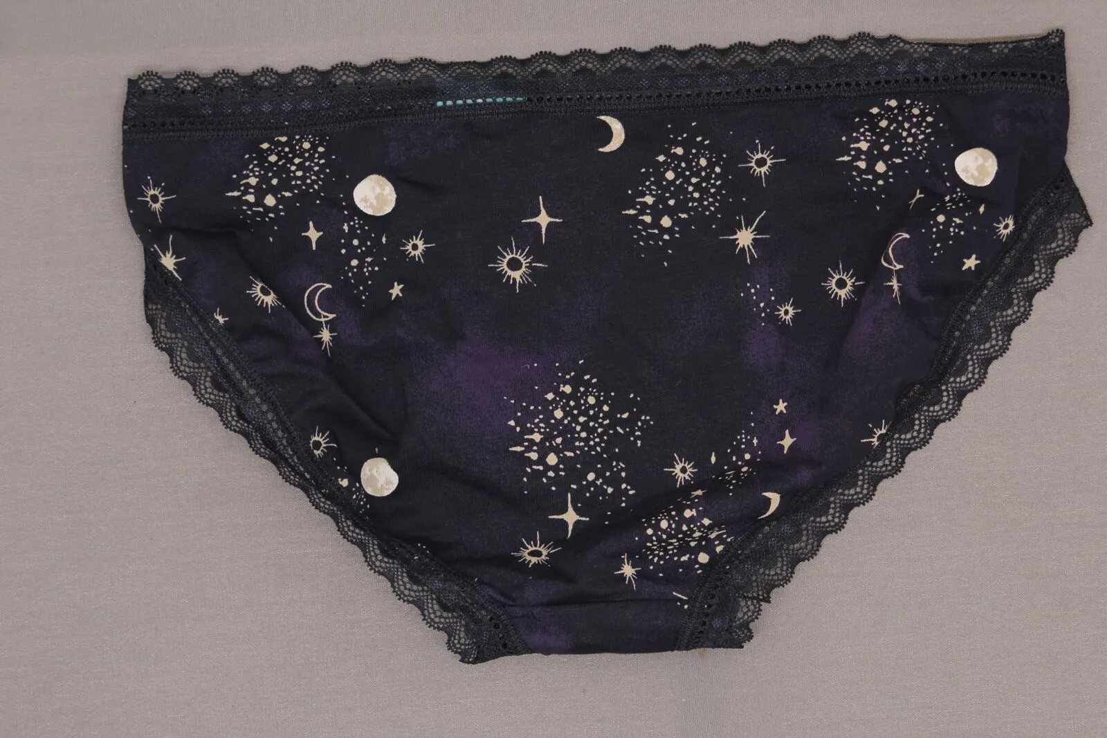 Auden Women's Cotton Bikini Panties with Lace