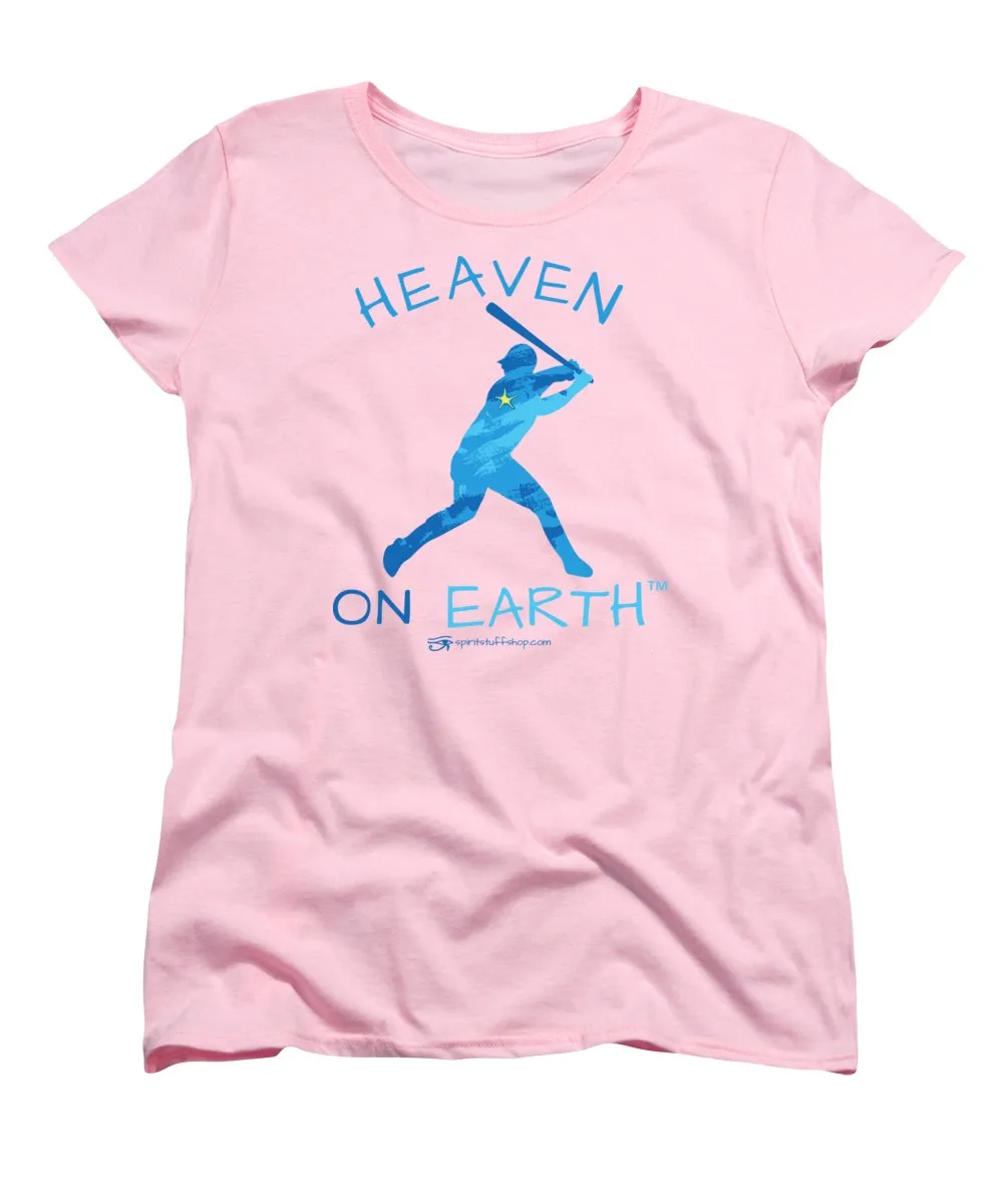Baseball Heaven On Earth - Women's T-Shirt (Standard Fit)