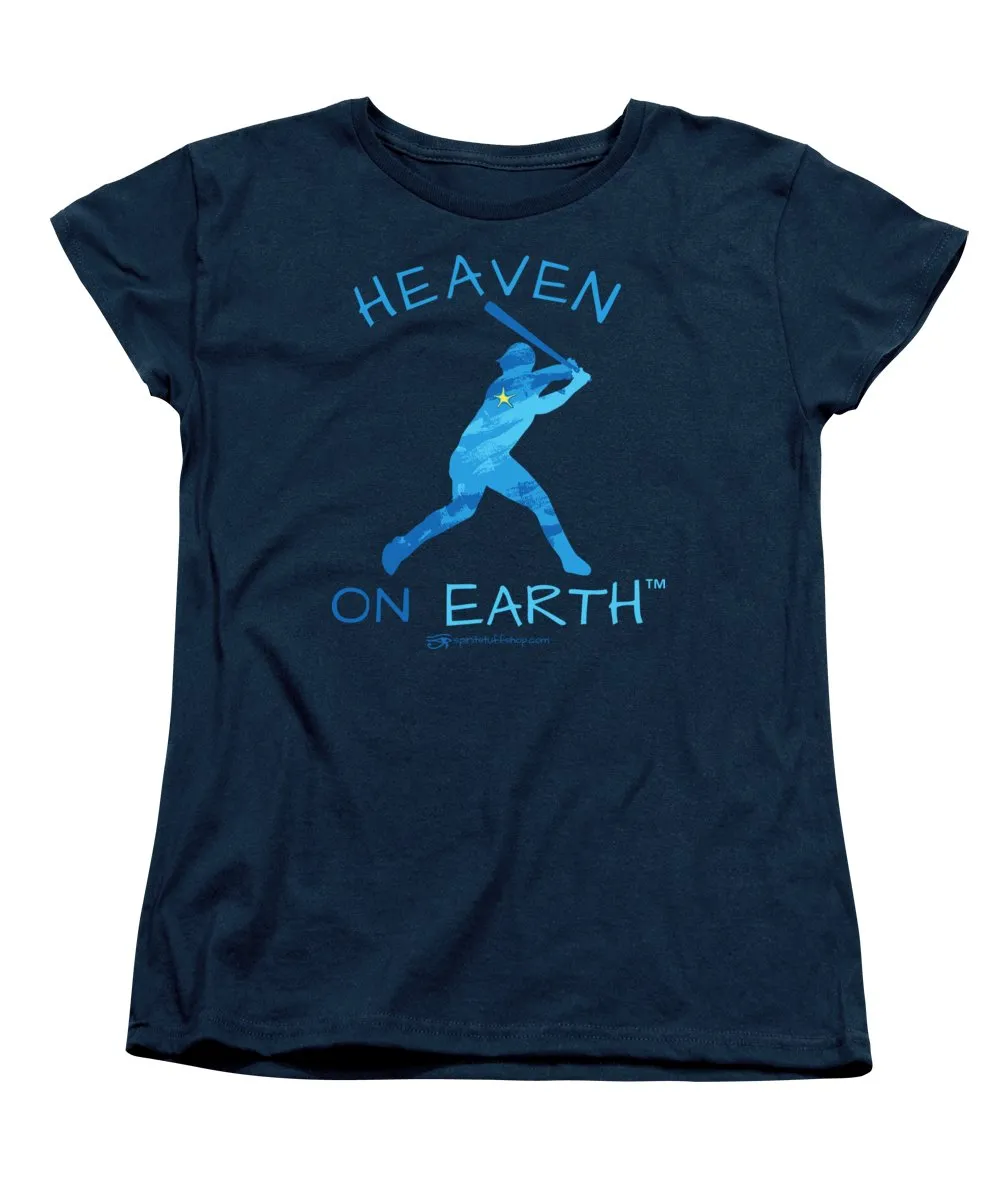 Baseball Heaven On Earth - Women's T-Shirt (Standard Fit)