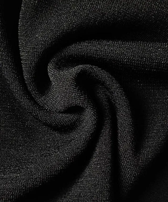 BENECIA 12 Betu Collar Knit Vest - Black