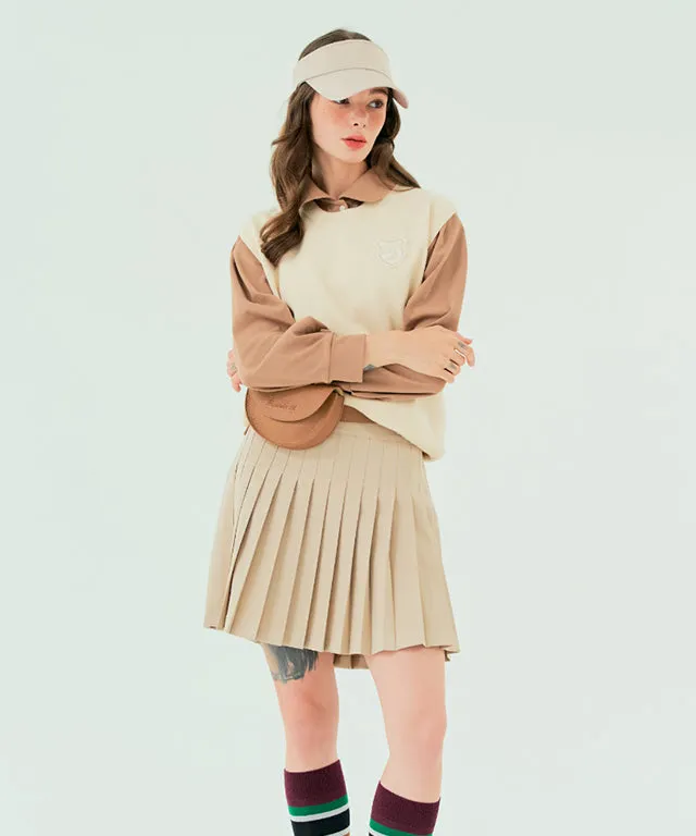 BENECIA 12 Creamy Vest - Beige