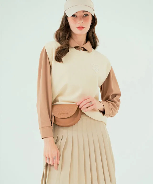 BENECIA 12 Creamy Vest - Beige