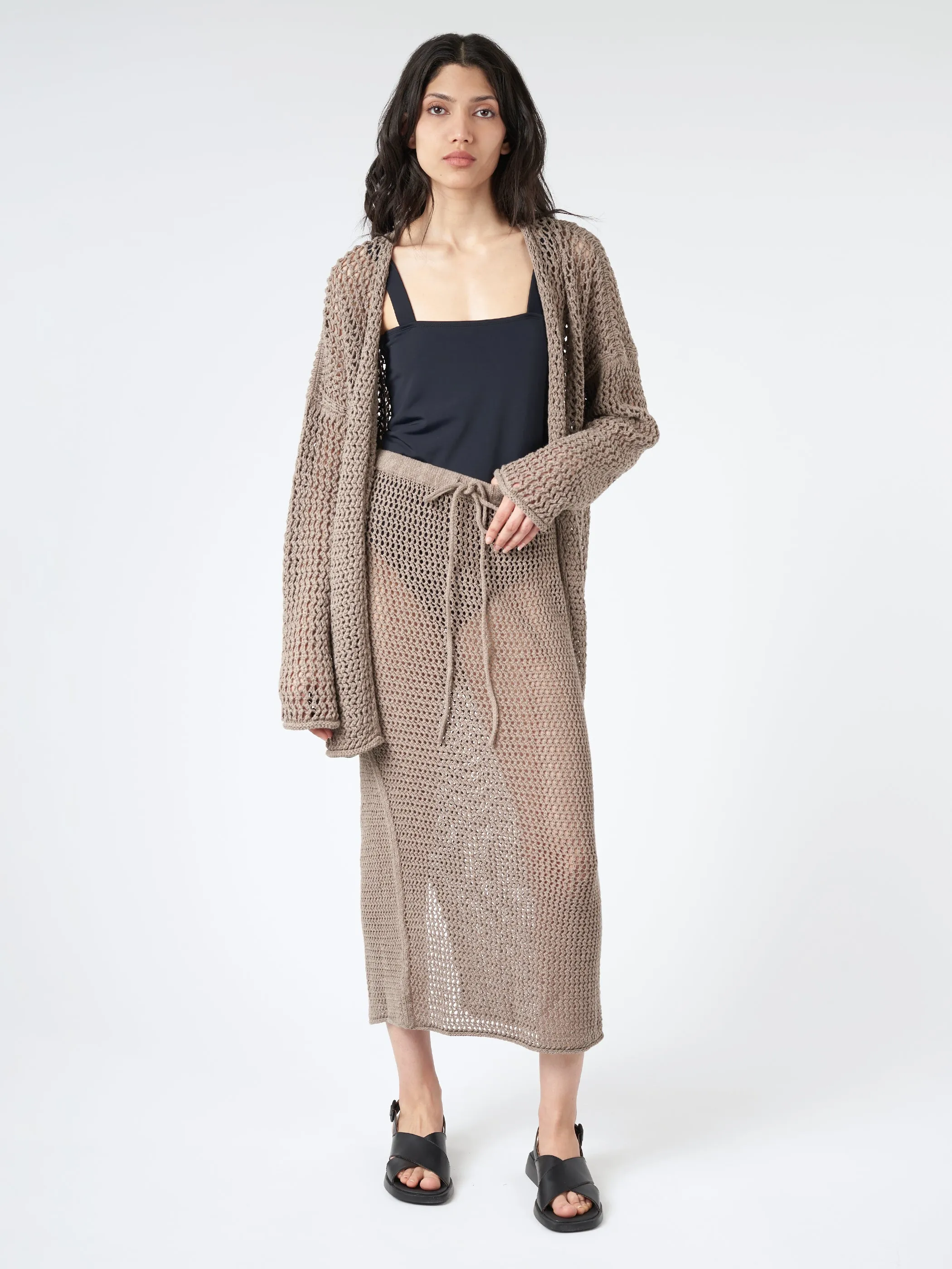 Big Net Cardigan