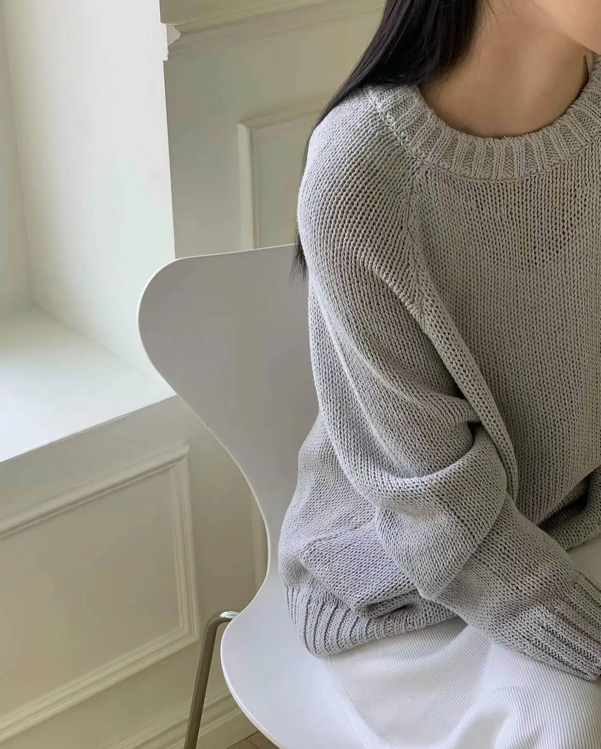 BIRDIE KNIT GREY