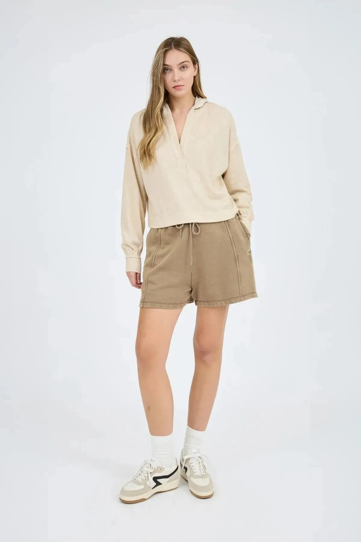 Blu Pepper Summer Knit Hoodie – Lightweight, Cozy & Stylish