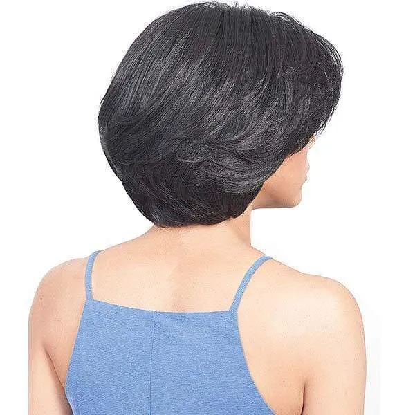 Bobbi Boss Designer Mix Human Hair Blend Full Hand-Tied Lace Front Wig - MBDLF003 RIA