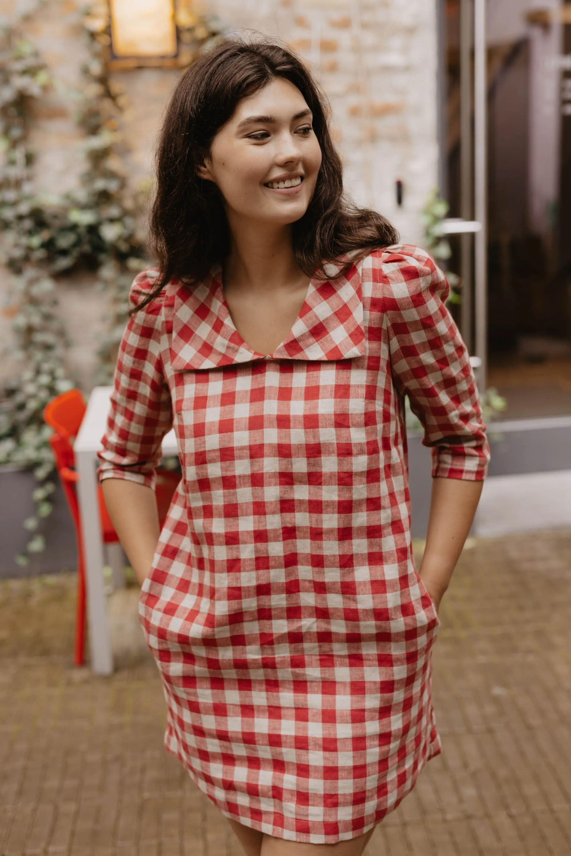 Bonnie Women's Linen Mini Dress | Multiple Colours