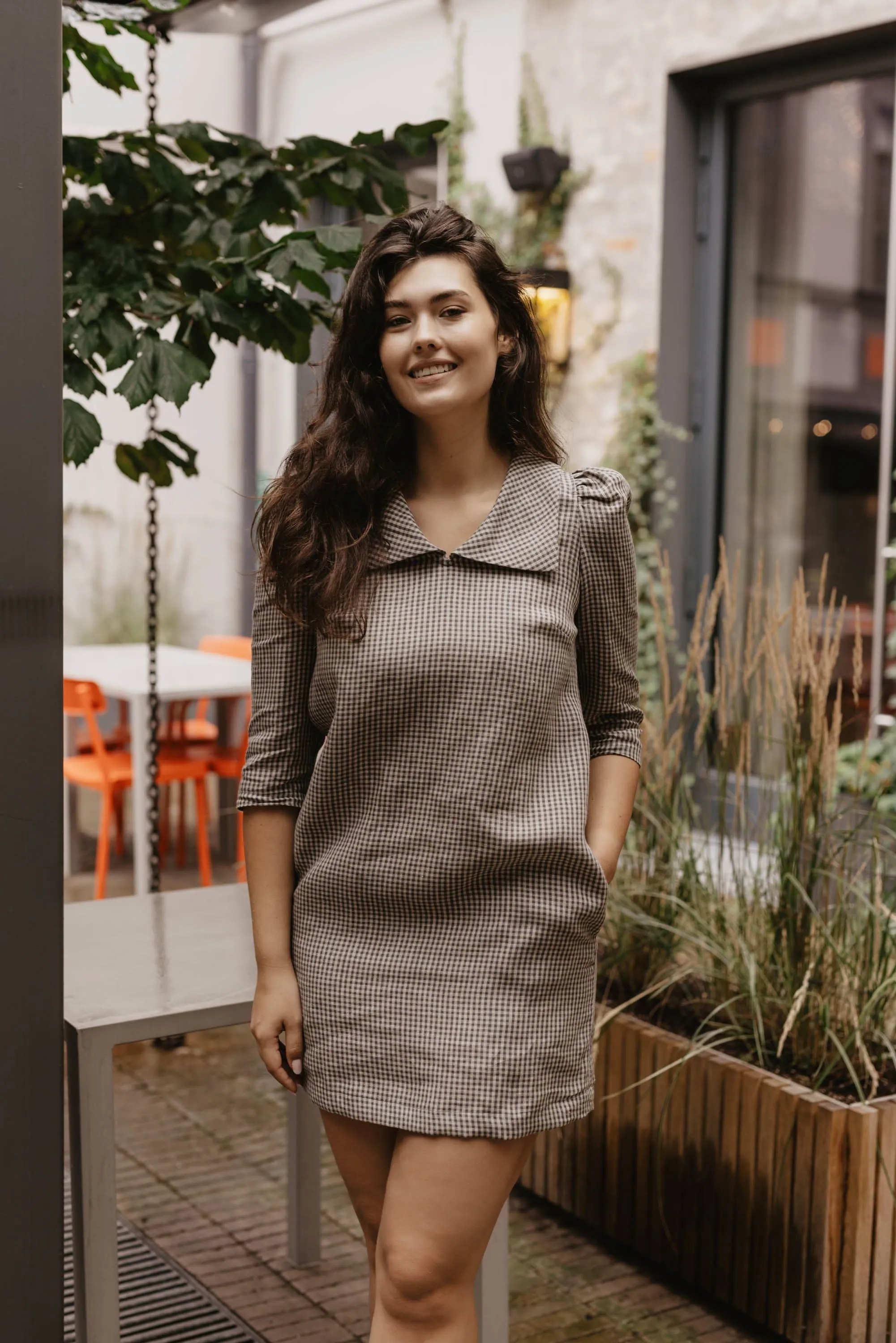 Bonnie Women's Linen Mini Dress | Multiple Colours
