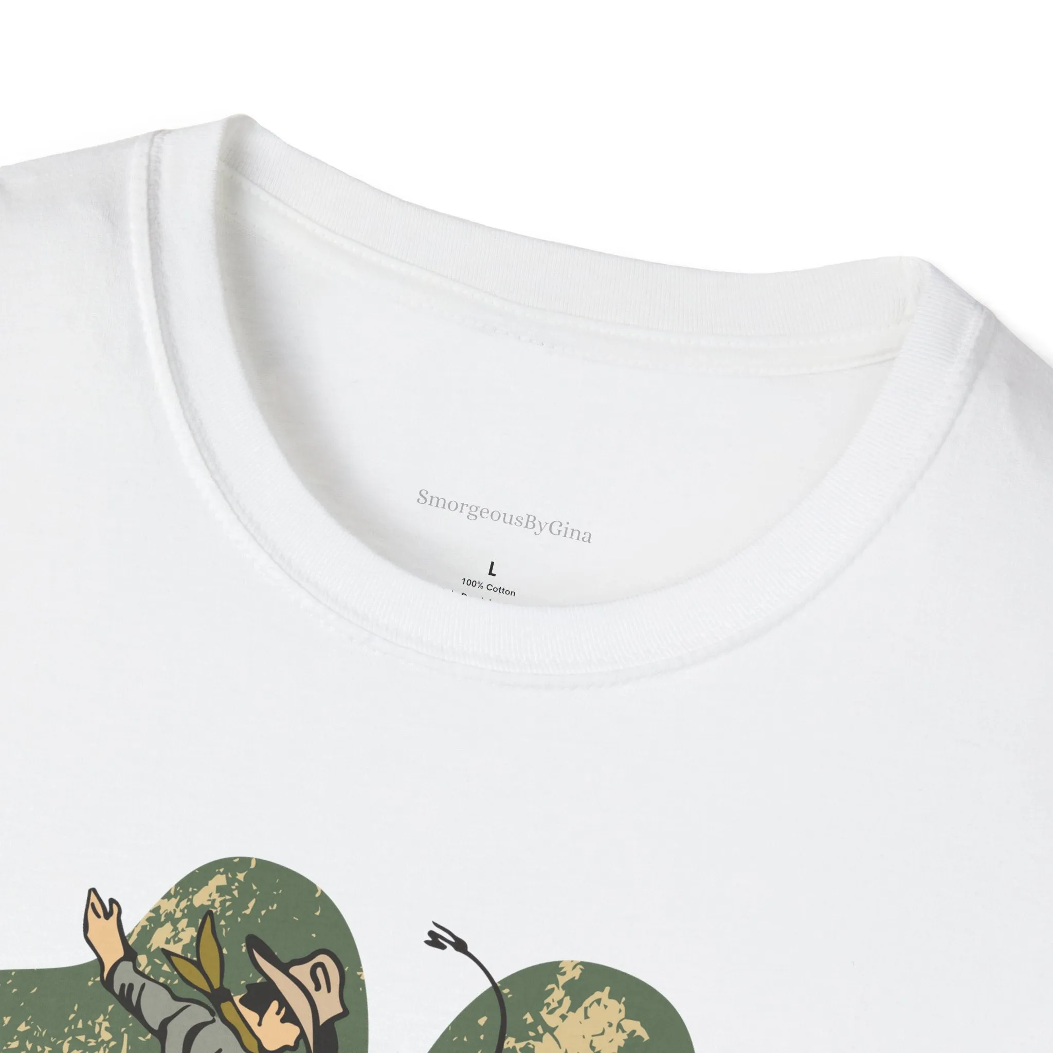 Bronc Four Leaf Clover Softstyle T-Shirt