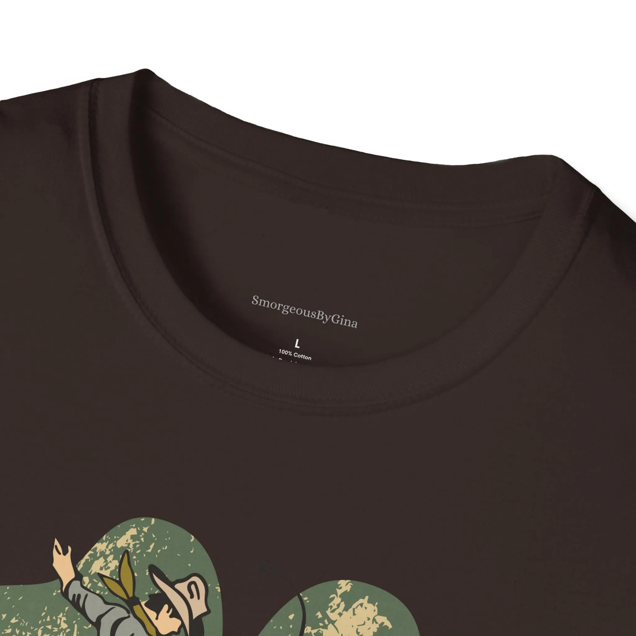 Bronc Four Leaf Clover Softstyle T-Shirt