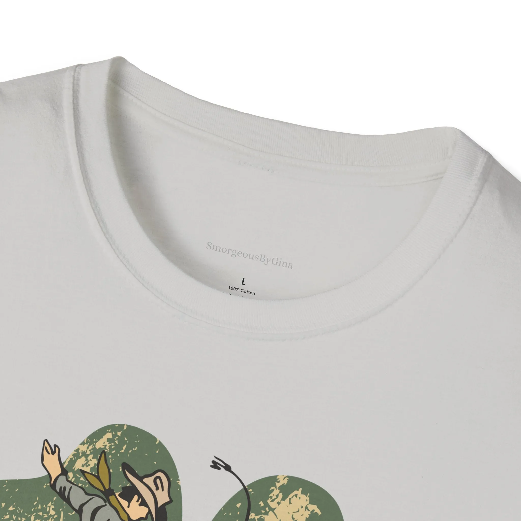 Bronc Four Leaf Clover Softstyle T-Shirt