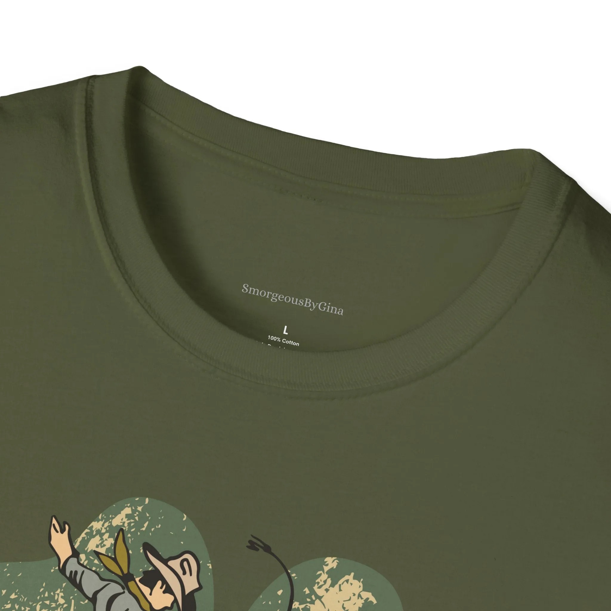 Bronc Four Leaf Clover Softstyle T-Shirt