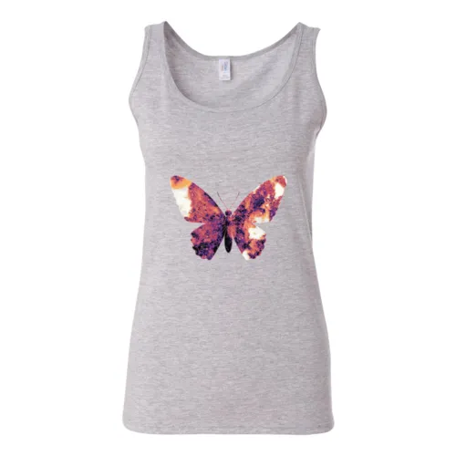 Butterfly Softstyle Women's Tank Top