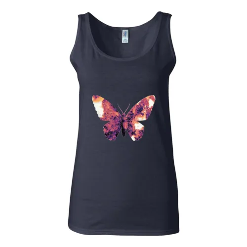 Butterfly Softstyle Women's Tank Top
