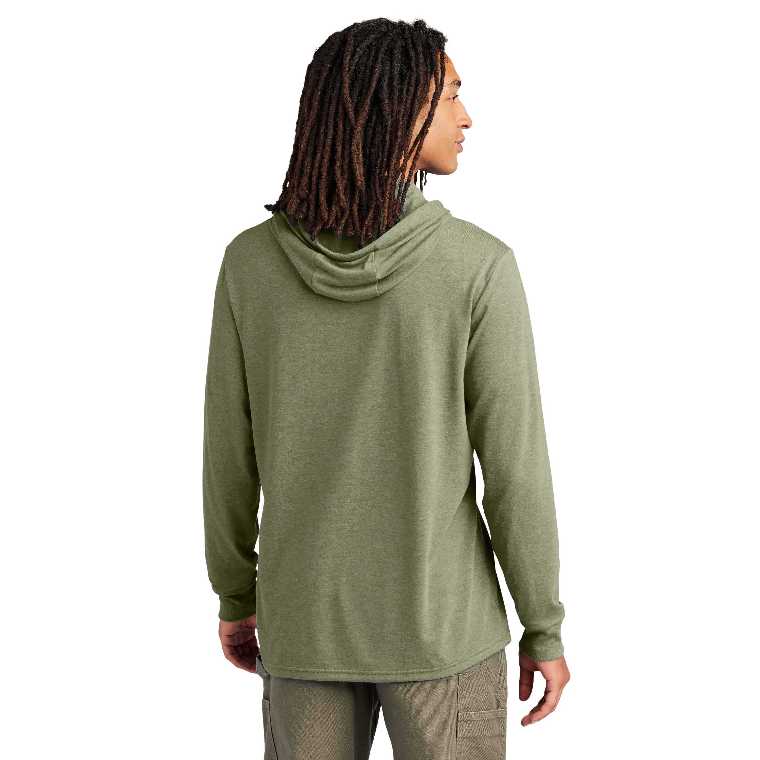 C2433 Tri-Blend Hoodie Tee