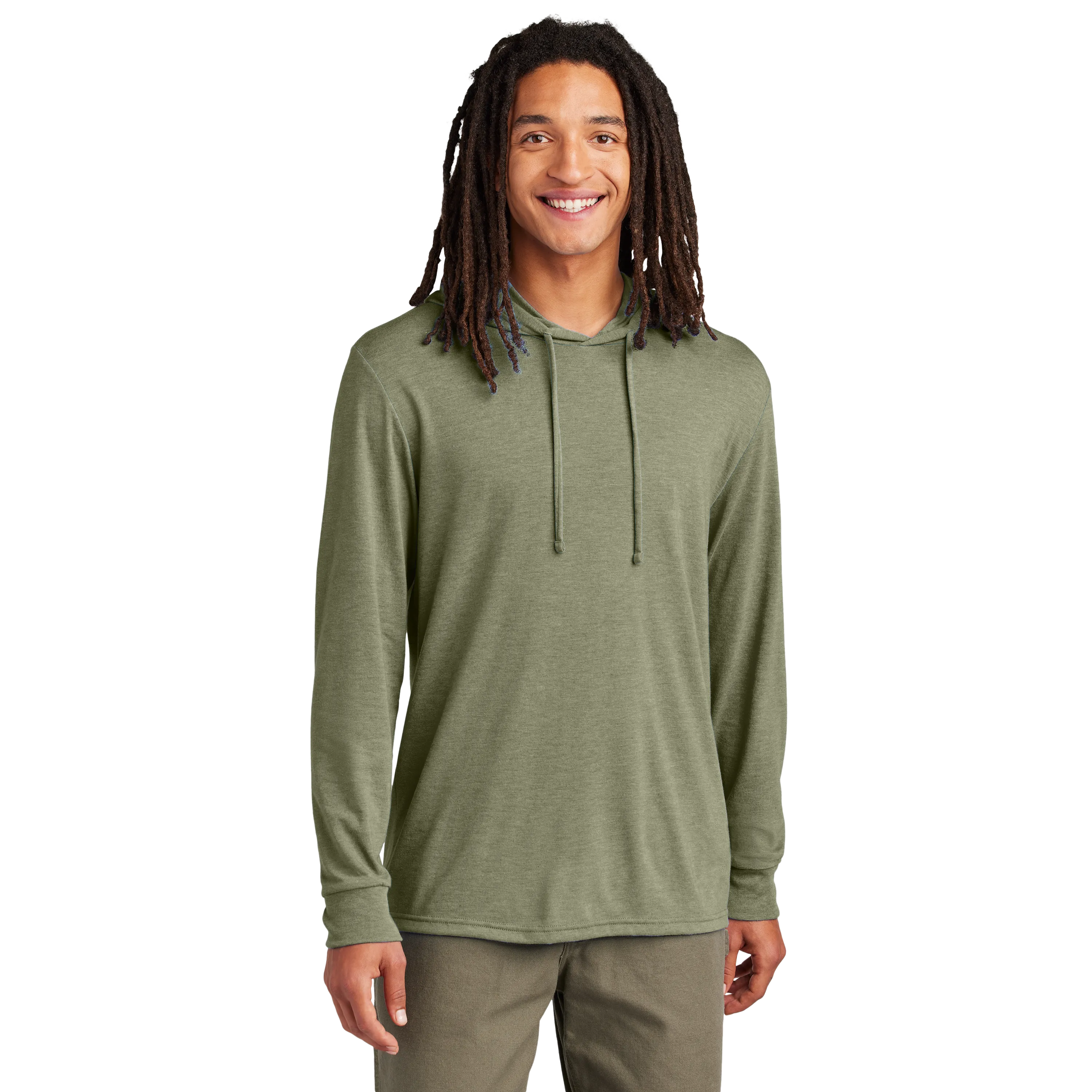 C2433 Tri-Blend Hoodie Tee