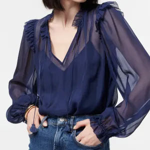 Cami NYC Sandy Blouse Storm