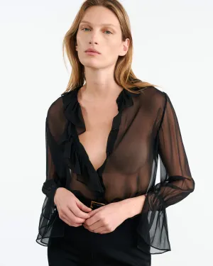CECILY SILK BLOUSE