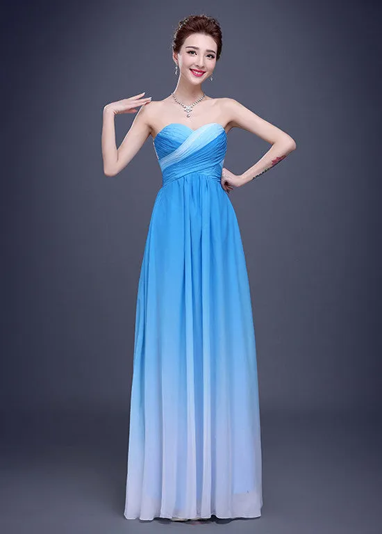 Chic Gradient Prom Dress