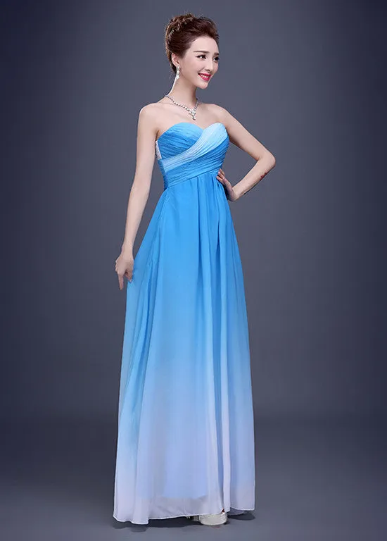Chic Gradient Prom Dress