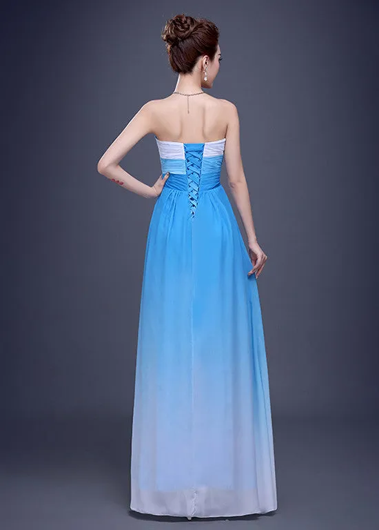 Chic Gradient Prom Dress