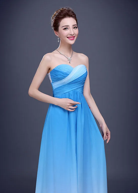 Chic Gradient Prom Dress