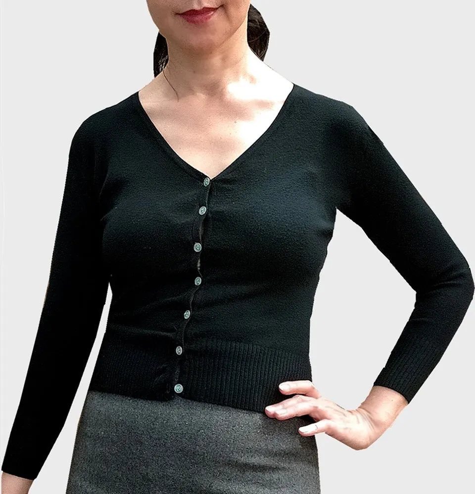 Claudia Cardigan in black