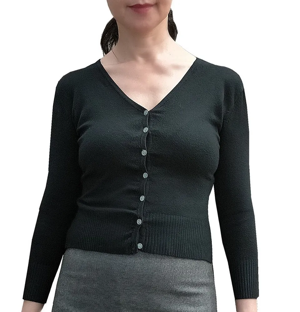 Claudia Cardigan in black