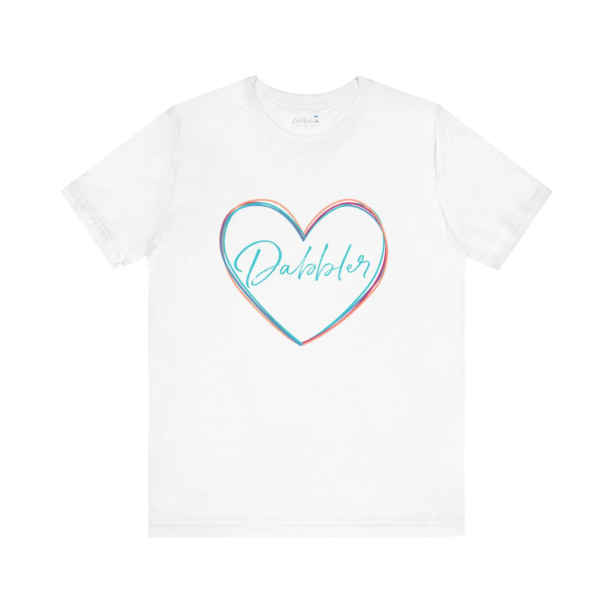 Colorful Dabbler Heart Shirt