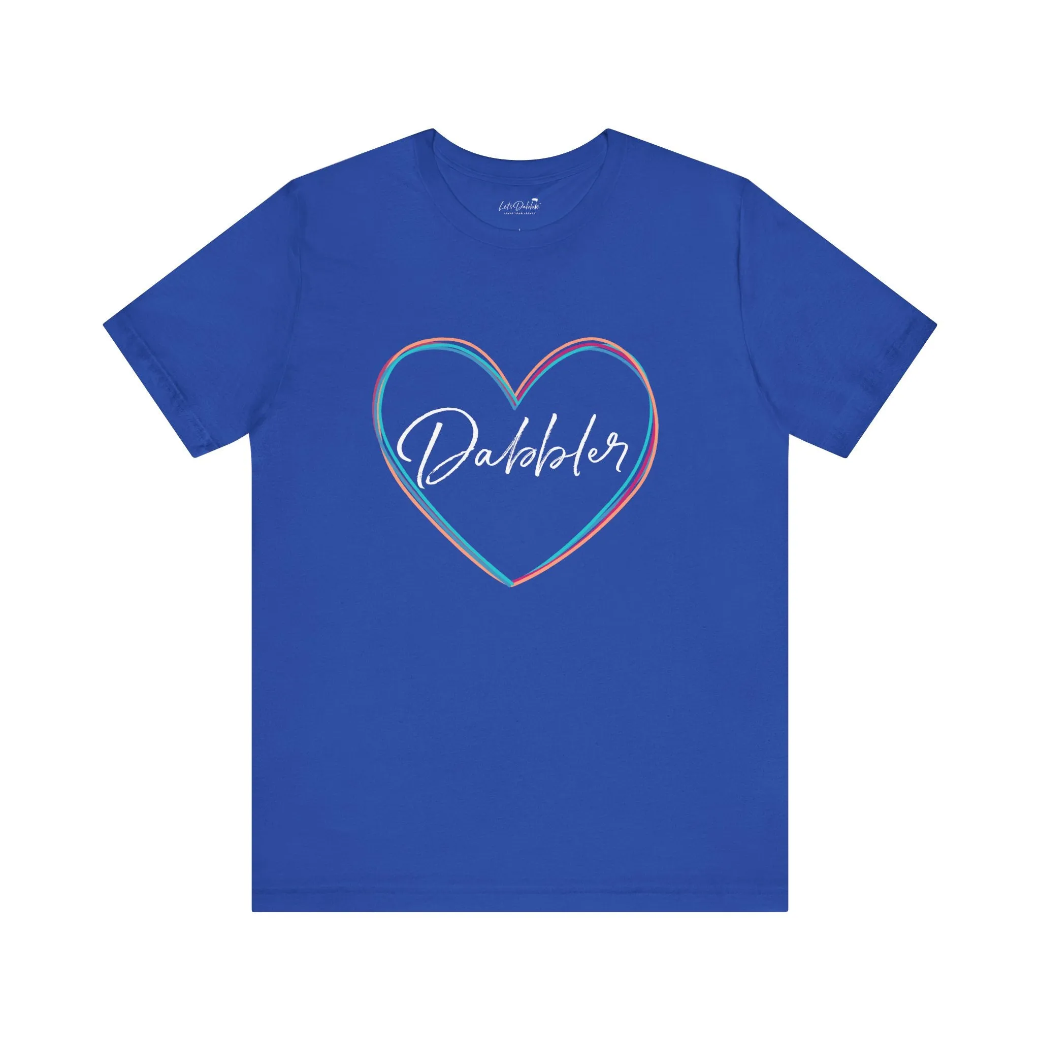 Colorful Dabbler Heart Shirt