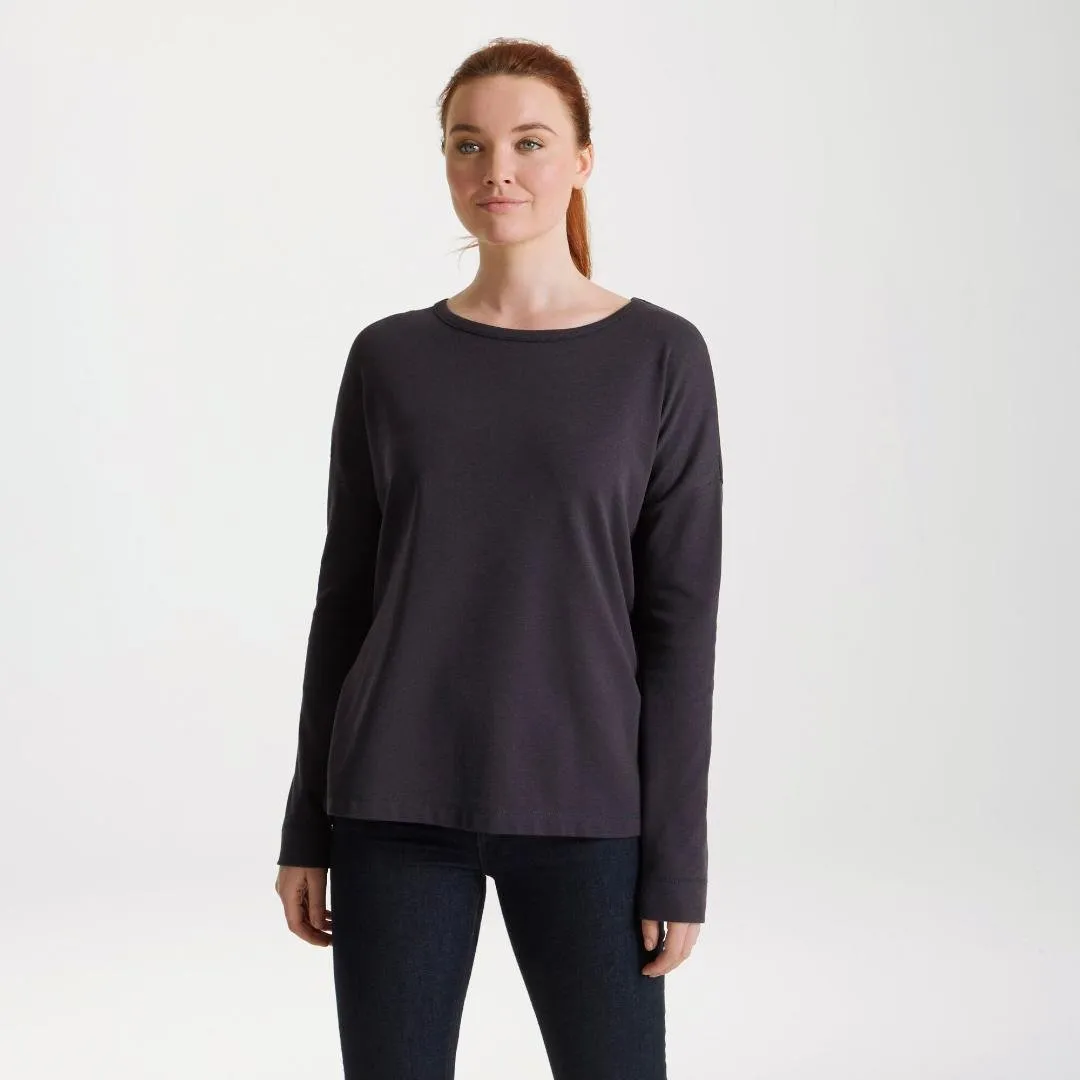 Craghoppers Forres Long Sleeve Top - Dark Navy