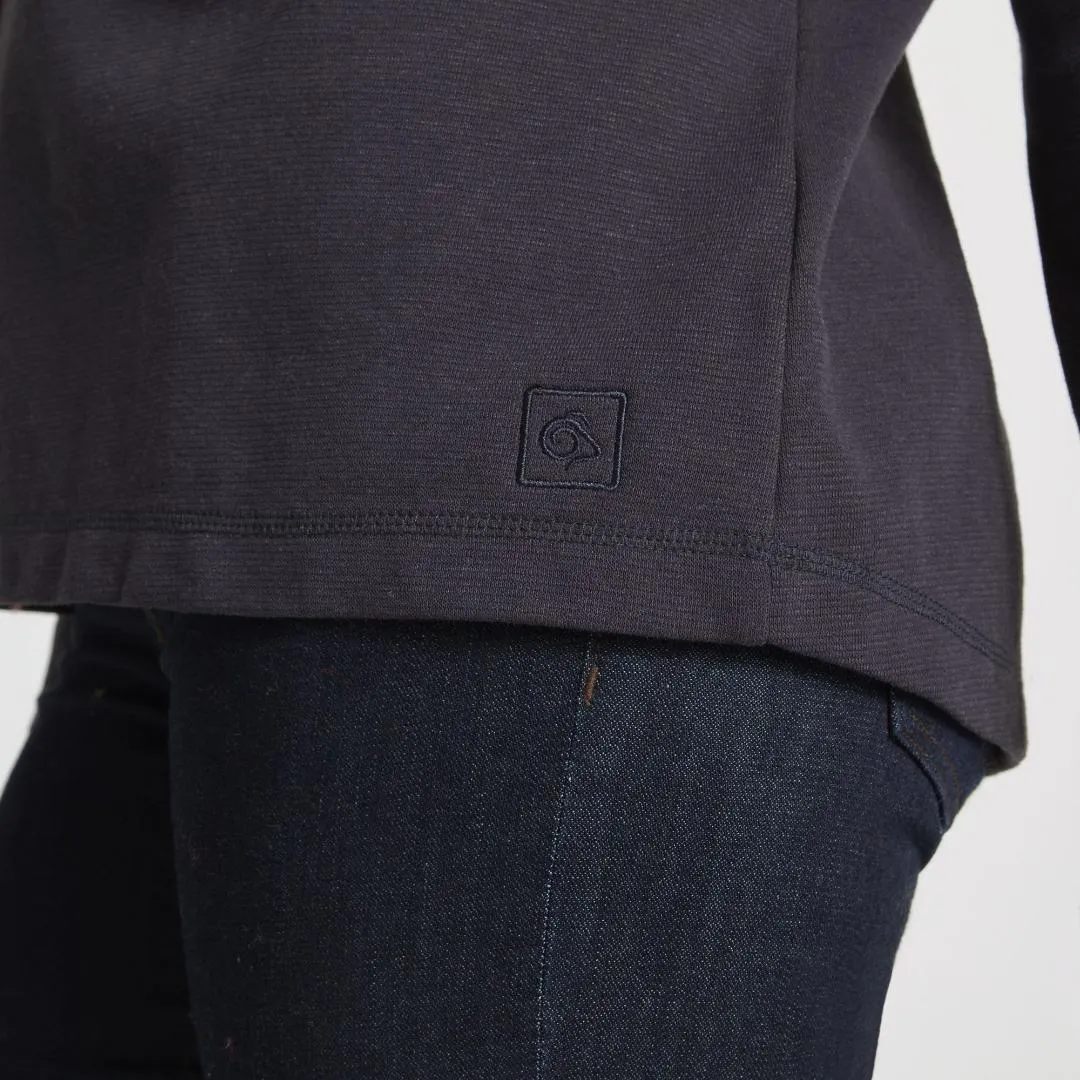 Craghoppers Forres Long Sleeve Top - Dark Navy