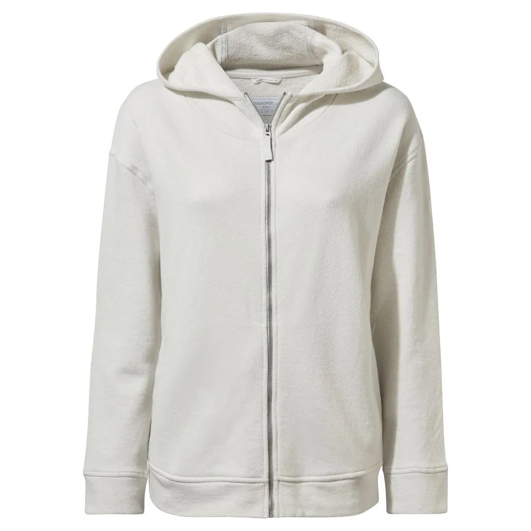 Craghoppers NosiBotanical Eden Hooded Top - Dove Grey Marl