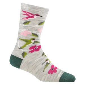 Darn Tough Womens Birds of a Feather Crew Lightweight Socks