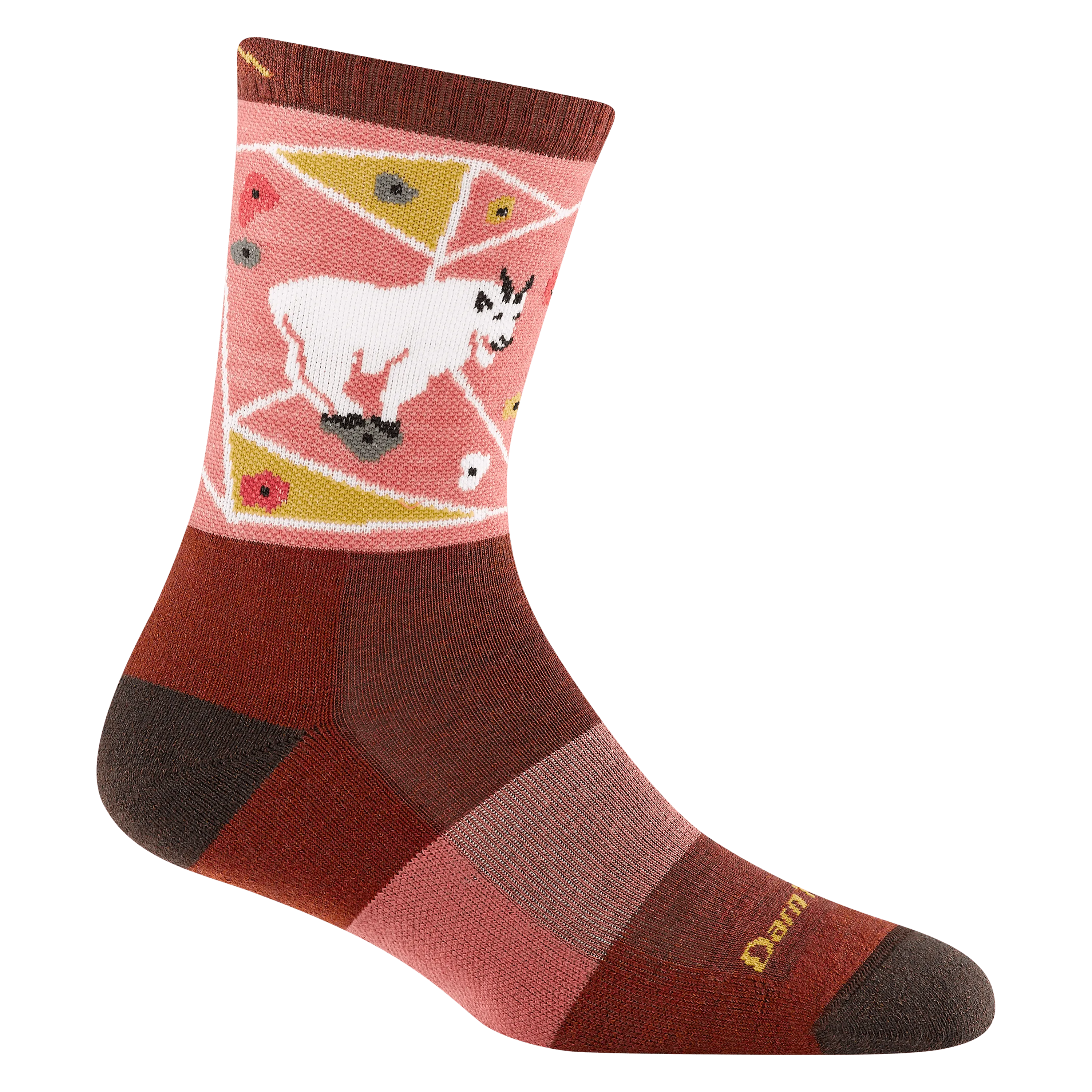 Darn Tough Womens Critter Club Micro Crew Lightweight Hiking Socks