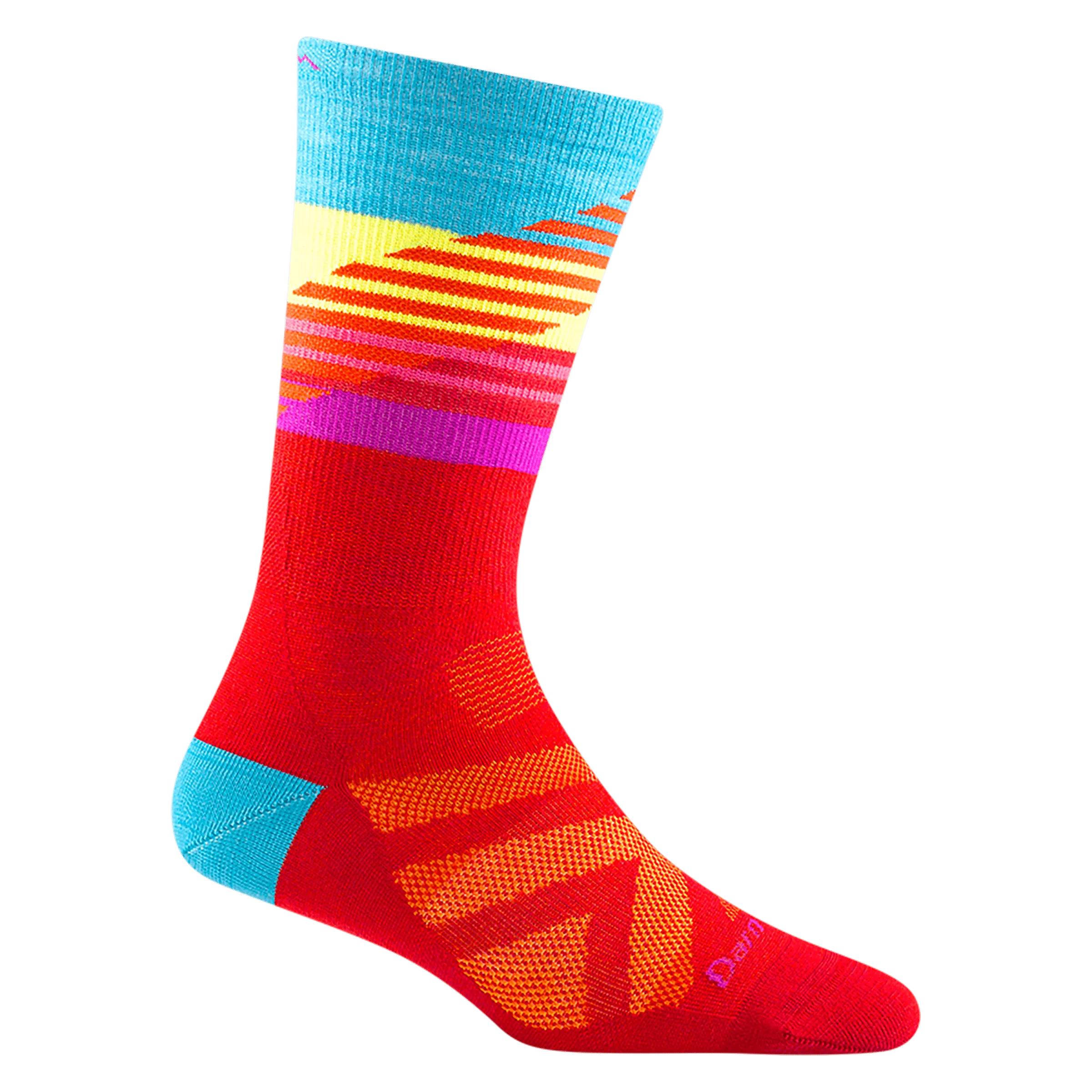 Darn Tough Womens Lillehammer Nordic Boot Lightweight Ski & Snowboard Socks